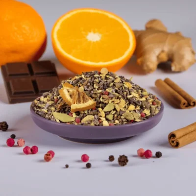 Tisane Cacao Épices Orange