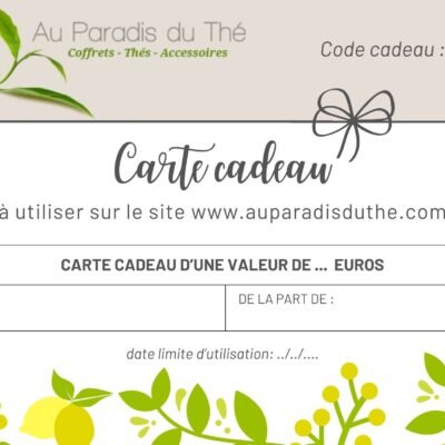 Carte cadeau